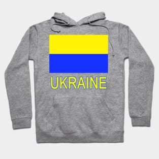 The Pride of Ukraine - Ukrainian Flag Design Hoodie